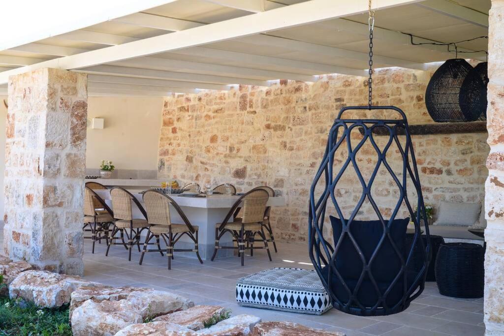 הוילה צ'יסטרנינו Trullo And Lamia Cinera מראה חיצוני תמונה