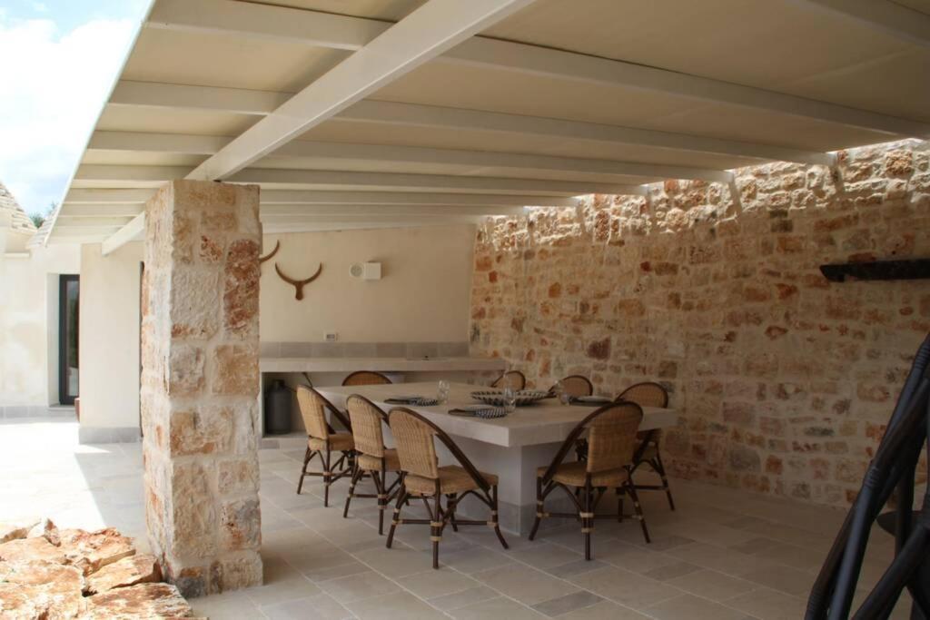 הוילה צ'יסטרנינו Trullo And Lamia Cinera מראה חיצוני תמונה